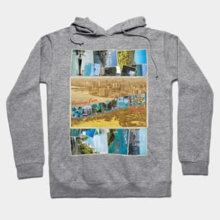 Greetings from Honolulu in Hawaii Vintage style retro souvenir Hoodie